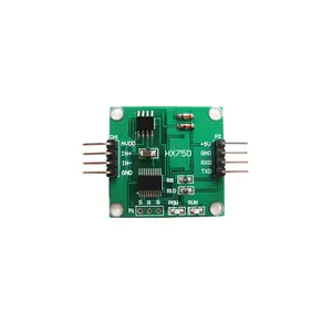 Taidacent RS232 TTL Modul Tekanan Skala Elektronik AD Bridge Load Cell Sensor Berat Modul Penguat Sel Beban HX750