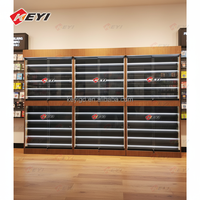 Vitrine murale moderne verrouillable pour cartes de sport gradées, présentoir pour collectionneurs de cartes à collectionner avec éclairage LED pour magasin de TCG