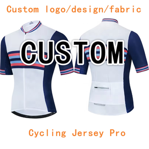 سوار قوي مخصص مضاد للجراثيم للنساء جديد مع جيوب دراجة طريق مرنة جيدة التهوية النخبة علامة تجارية خاصة جيرسي ركوب الدراجات - Product Image 2