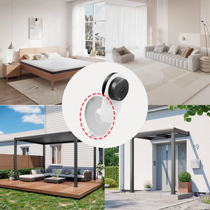 Support de montage mural avec serews de montage et autocollants pour caméra domestique <span class=keywords><strong>Yi</strong></span> 1080P - Product Image 6