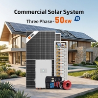 Sistema ESS de 50kW, Batería de 100kWh, Inversor Híbrido Trifásico para Fábrica/Almacén
