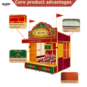 Tabellone Regole Gioco Tolefun CE in Acrilico di Alta Qualità per Giochi di Abilità con Bandiera Accattivante - Product Image 3