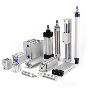 ADVU Compacte dubbelwerkende pneumatische cilinderzuiger van aluminiumlegering met lager 32 mm - Product Image 6