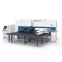 Presse à poinçonner CNC T30 30T mécanique 16 stations haute vitesse pour armoire électrique, boîtier de commande, panneau de commande