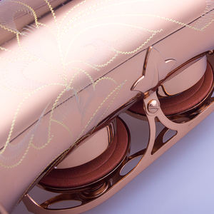 Vente en gros <span class=keywords><strong>de</strong></span> <span class=keywords><strong>saxophone</strong></span> alto finition or champagne pour <span class=keywords><strong>magasin</strong></span> d'instruments et corps en laiton <span class=keywords><strong>de</strong></span> concert ton Eb - Product Image 3