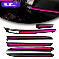 Kit d'éclairage ambiant dynamique pour voiture SJC, 64 couleurs, ciel étoilé, LED, décoration intérieure, lampe d'ambiance pour Mitsubishi Lancer EX 2009-2016