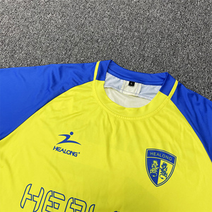 Ropa de fútbol con logotipo personalizado profesional para hombres Camiseta de fútbol en blanco personalizada - Product Image 3