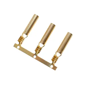 China Manufacturer Supply Waterproof 3 mm Copper Female Round Crimp Tube Naked Terminal For Auto Power Electrical