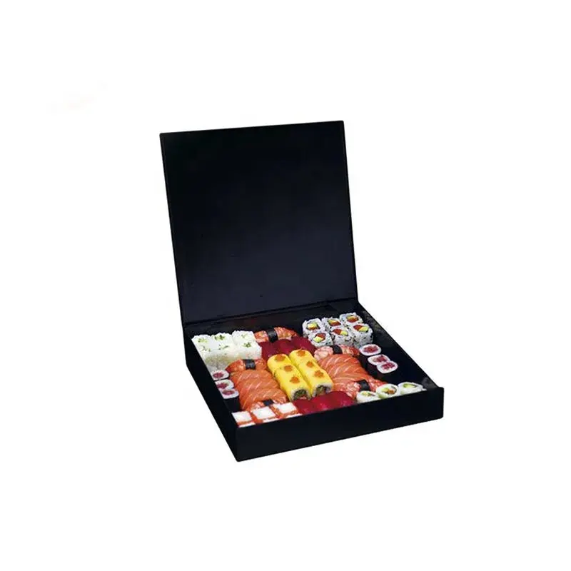 使い捨てデザインフードボックス持ち帰りボックス寿司パッケージ日本の寿司ボックス