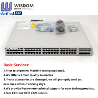 Switch Cisco Catalyst C9300L-48P-4G-A para Redes Empresariales, 48 Puertos PoE, Capa 2 y Capa 3, Nuevo y Original