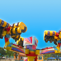 Nouvel équipement d'amusement extérieur SHENLON SLES-A Attraction Energy Storm Rides, manèges de fête foraine, capacité 24/32/36 places, en métal