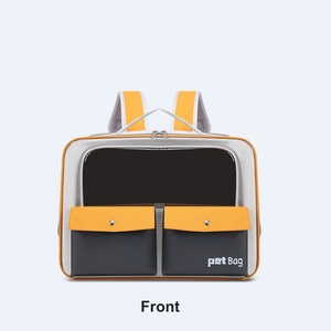 Özel Logolu Açık Hava Evcil Hayvan Taşıma Çantası Katlanabilir Nefes Alabilen Köpek Kedi Arabası Tekerlekli - Product Image 2