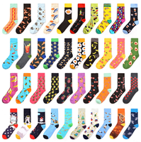 2026 Faible MOQ SOXTOWN Chaussettes fantaisie pour hommes, personnalisables avec logo, pour tenues habillées et amusantes