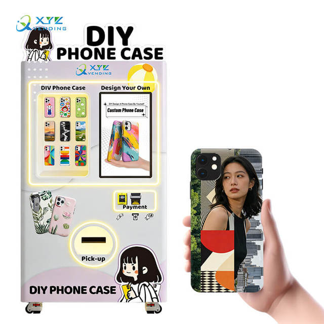 Large Capacity Automatic Phone Case Vending Machine Intelligent Remote Monitoring SDK Integration Cloud-Based Management