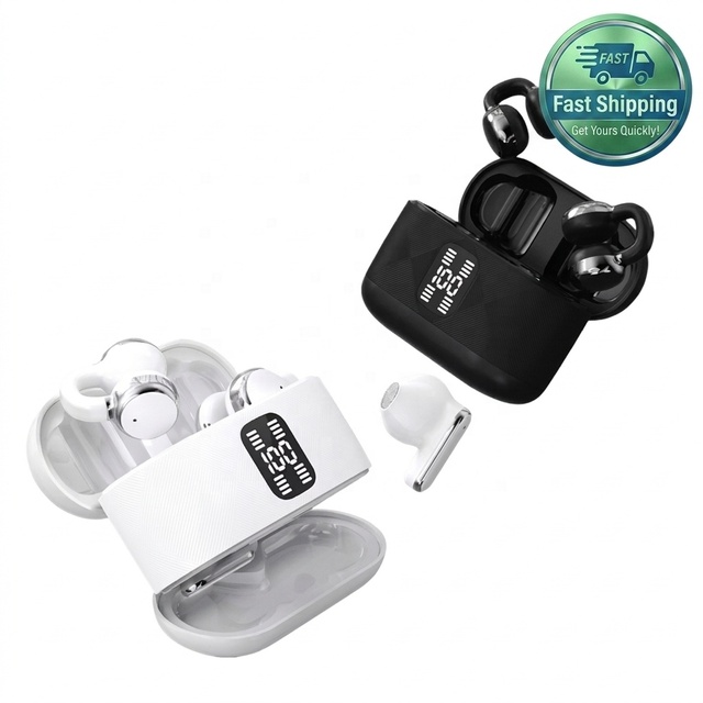 Q16 2-in-1 TWS Earbuds Wireless V 5.3 Headphones Noise Cancelling Gaming Headset Type-C Fast Charging IPX Waterproof Earbuds