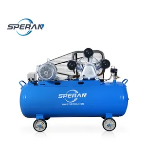 Industrial Belt Driven Air Compressor High Pressure Oil Free Air compressor for bag making machine