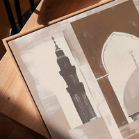Art mural islamique, calligraphie islamique, impression sur toile, mosquée personnalisée, décoration islamique pour la maison, peintures décoratives pour le salon