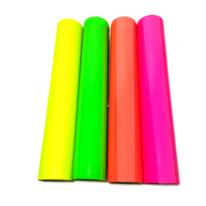 Vinyle de transfert thermocollant mat fluo imprimable pour tissu de t-shirt, idéal pour le bricolage (vente en gros) - Product Image 1