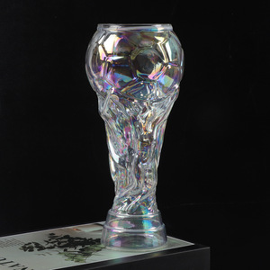 <span class=keywords><strong>Verre</strong></span> à bière en forme irrégulière avec motif de ballon de football en relief – Offre spéciale - Product Image 4
