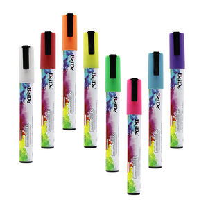 <span class=keywords><strong>El</strong></span> mejor vendedor de Color neón 6mm Reversible bala y cincel medio punta rotulador tiza de vidrio de <span class=keywords><strong>vino</strong></span> de marcador - Product Image 3