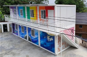 Bán buôn Modula prefab thép <span class=keywords><strong>container</strong></span> nhà phẳng gói vận chuyển cho văn phòng khách sạn sử dụng gấp <span class=keywords><strong>container</strong></span> xây dựng trang web - Product Image 4