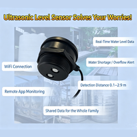 Capteur de niveau de liquide WiFi NOVA, alarme de niveau d'eau ultrasonique pour tour d'eau, réservoir d'eau et piscine