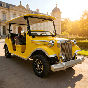 Vehículo Turístico Clásico Eléctrico Retro de 11 Plazas para Parques y Resorts - Product Image 1