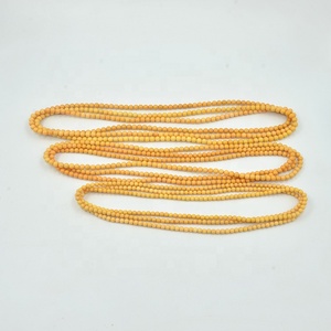 AIta piedra Natural 8mm Jade espiritual Birmania amarillo Jadeíta 108 Mala cuentas redondas de oración pulsera religiosa collares - Product Image 6