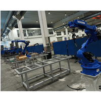 Robot Articulado Yaskawa AR2010, Manipulador para Soldadura MIG/TIG, para la Industria de la Construcción, Viga en H con Motor