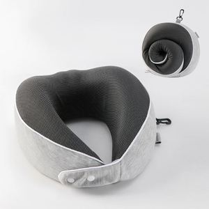 Almohada de Viaje con Soporte para el Cuello, de Espuma Viscoelástica 100% Pura, con Logotipo Personalizado, Nueva Tendencia - Product Image 2