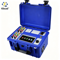 Transformatör 3 Fazlı DC Direnç Test Cihazı 20A 40A 50A Üç Kanallı Düşük Direnç Ölçer BYQ3320PK 20A Dokunmatik Ekranlı Yazıcı