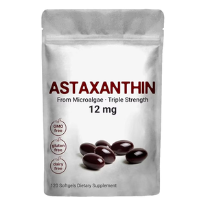 Fabrieks-OEM/ODM Hoogwaardig voedingssupplement Regenrode Algen Extract Astaxanthine Softcapsules voor de gezondheid van volwassenen - Product Image 2