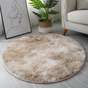 <span class=keywords><strong>Tapis</strong></span> doux cercle moelleux moderne pour enfants filles <span class=keywords><strong>chambre</strong></span> de <span class=keywords><strong>bébé</strong></span> <span class=keywords><strong>tapis</strong></span> de pépinière circulaires en peluche d'intérieur <span class=keywords><strong>tapis</strong></span> de zone confortables mignons - Product Image 3