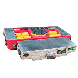 รถเข็นเครื่องขนย้ายแบตเตอรี่ไฟฟ้า Dolly ขนาด 30 ตันขนย้ายโหลดสเก็ต - Product Image 3