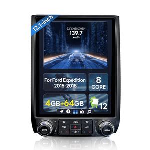 Unidad Principal para Auto con Pantalla Táctil Android de 12.1 Pulgadas con Navegación GPS, CarPlay Inalámbrico y Android Auto para Ford Expedition 2015-2018 - Product Image 1