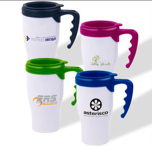 Taza de yogur de doble pared de plástico Mezcla de taza de batido granizado de helado Mezclador de taza con cuchara - Product Image 3