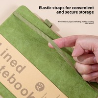 Cuaderno de Tapa Dura Personalizado A6, Mini Diario de Cuero Vintage, Impresión Artesanal, Estilo Western Simple, Pequeño y Bonito, Novo Em Folha
