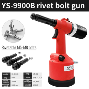 Pistola <span class=keywords><strong>Remachadora</strong></span> <span class=keywords><strong>Neumática</strong></span> Industrial YS-9900, Herramienta <span class=keywords><strong>de</strong></span> Remachado Automática <span class=keywords><strong>para</strong></span> Tuercas M3-M12, Material <span class=keywords><strong>de</strong></span> Hierro, Uso Automotriz, Aire <span class=keywords><strong>de</strong></span> 5-7 bar - Product Image 2