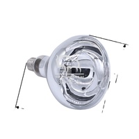 250W Poulet Lampe Chauffante Pour Volaille Élevage Ferme Chauffe Ampoule Chaleur Lumière Poussin Couveuse Lampe Porc Ferme, Animaux