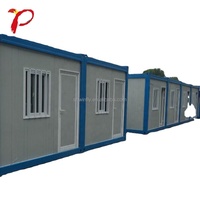 Bon marché Maison personnalisée détachable de 40 pieds 20 pieds Maison préfabriquée modulaire préfabriquée Maison d'une chambre à coucher