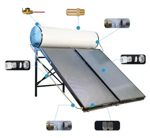 100 litros, 200 litros, 300 litros China Venta caliente Solaris calentador de agua solar