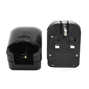 Adaptador de enchufe 13A DE LA UE a Reino Unido con fusible, convertidor Schuko Euro a Reino Unido de 3 pines, enchufe de viaje para enchufe británico de 250V - Product Image 1