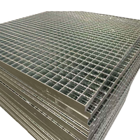 Grille en acier inoxydable de qualité export, robuste, galvanisée, antidérapante, design industriel, pour sols, murs, passerelles et plateformes