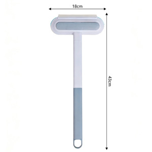 Reusable <b>Pet</b> Lint Roller 18cm Long Handle Manual <b>Hair</b> <b>Remover</b> Brush for Carpet Sofa - Product Image 1