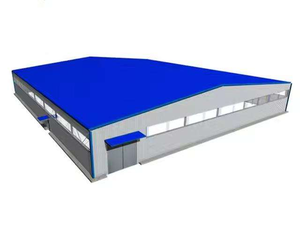 Nhà kho kết cấu nặng đúc sẵn nhà xưởng prefab xây dựng xây dựng kết cấu thép lưu trữ - Product Image 5