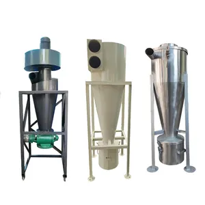 SDCADI Industrial High Quality industry use vibrating cyclone dust collector stainless steel cyclone and blower