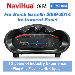 หน้าจอแสดงผล LCD อัจฉริยะรุ่นใหม่ Navihua พร้อมระบบ Linux สำหรับรถยนต์ Buick Excelle ปี 2009-2014 รองรับ Carplay - Product Image 1