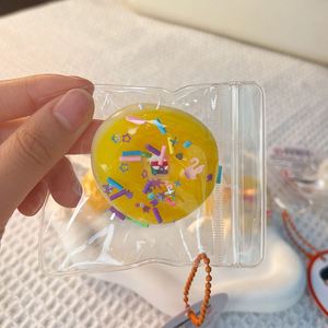 ของเล่นบีบลดความเครียดรูปขนมข้าวปั้นเยลลี่ซิลิโคนพลาสติกเหมือนจริง ขนาด 4 ซม. กลิ่นหอมหวาน เหมาะสำหรับทุกวัย - Product Image 1