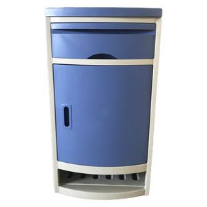 Hospital <b>Cabinet</b> ABS Medical Storage Unit 480x480x760mm Blue Easy Cleaning Ward Use - Product Image 3