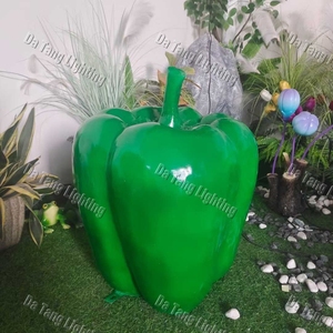 Food Theme Chili Pepper Sculpture <b>Lights</b> for Shopping Malls Resorts Festivals and Visitor Photo Attractions Projects - Product Image 4